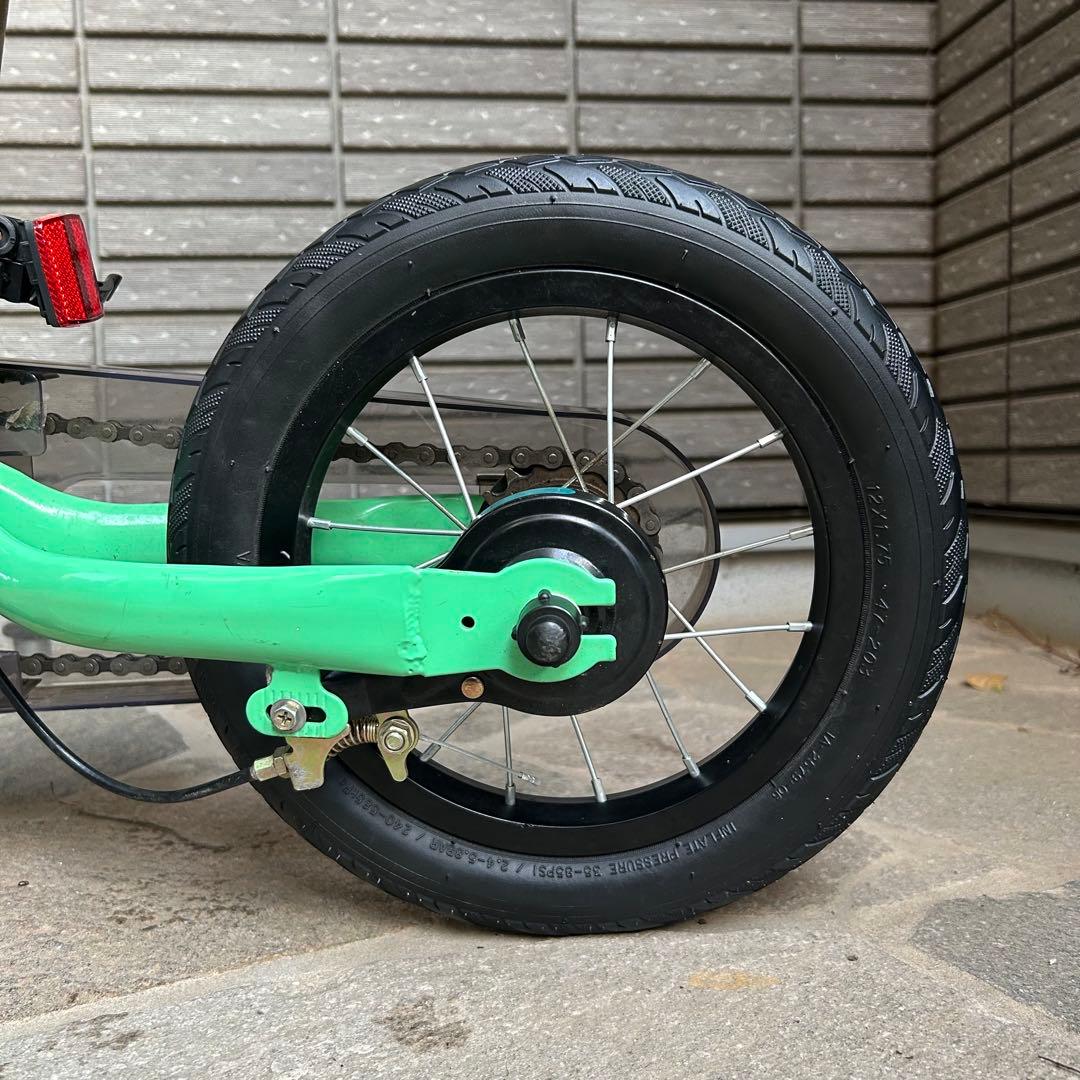 へんしんバイク2 バランスバイク エメラルドグリーン 12インチ