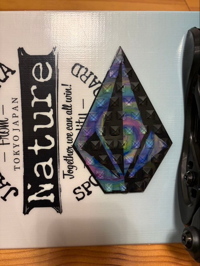 SPOON Natureキッズ スノーボードビンディングブーツ3点セット 120