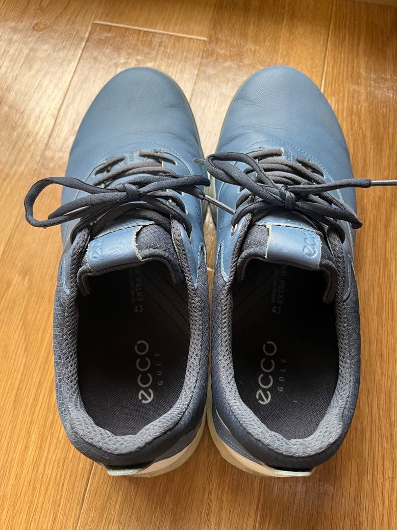 ECCO ゴルフシューズ ブルー