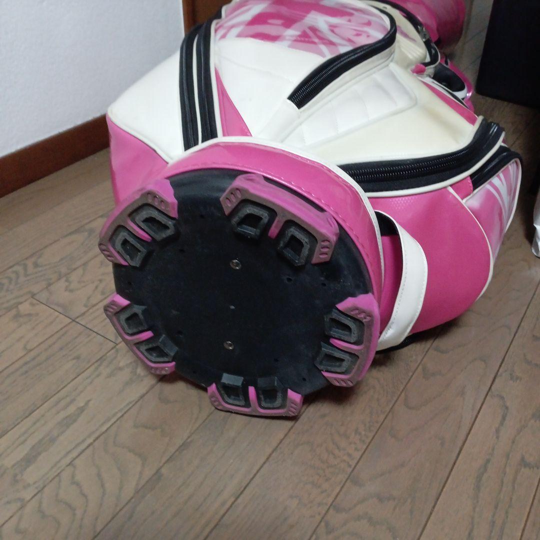 Admiral ユニオンジャック スタンドキャディバッグ★ピンク