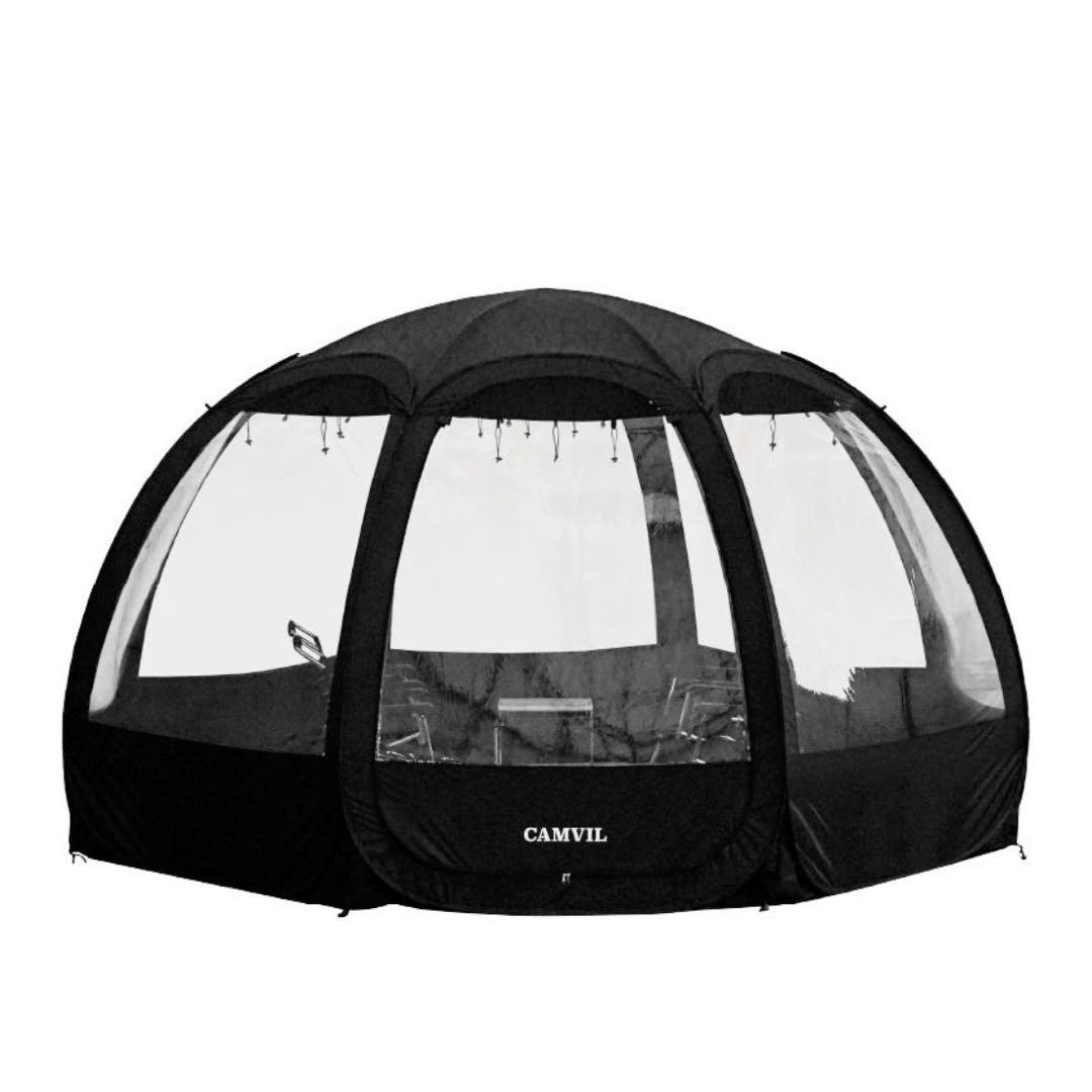 ワンタッチテントポップアップテントメッシュテントホバクシェルター【CAMVIL】