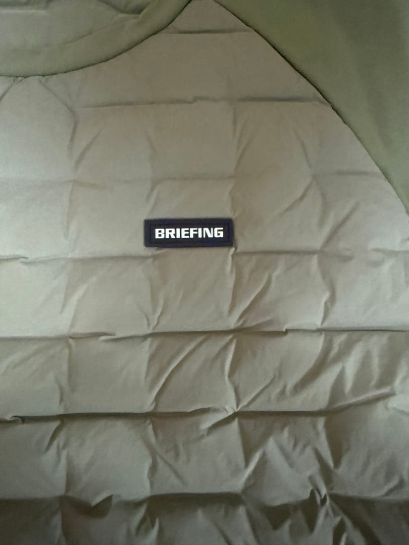 BRIEFING ブリーフィング　ハイブリッドダウン　クルーネック