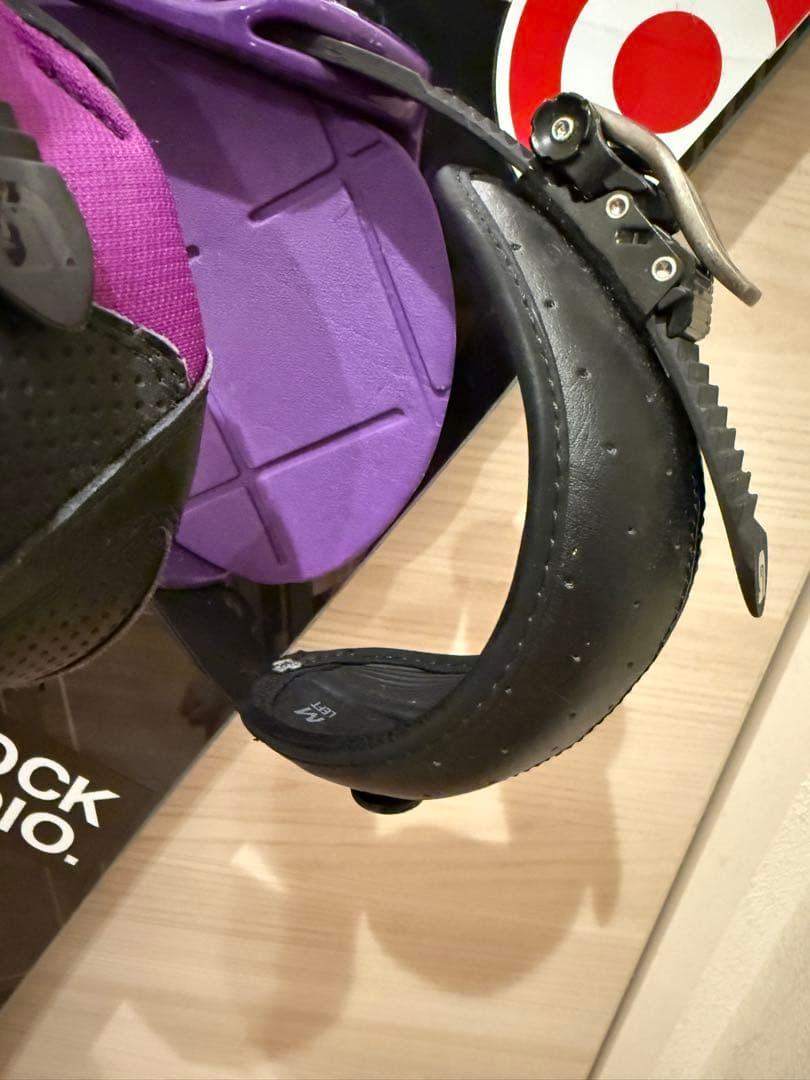 【レア】【美品】BURTON レイトモデル Flying V ビンディングセット