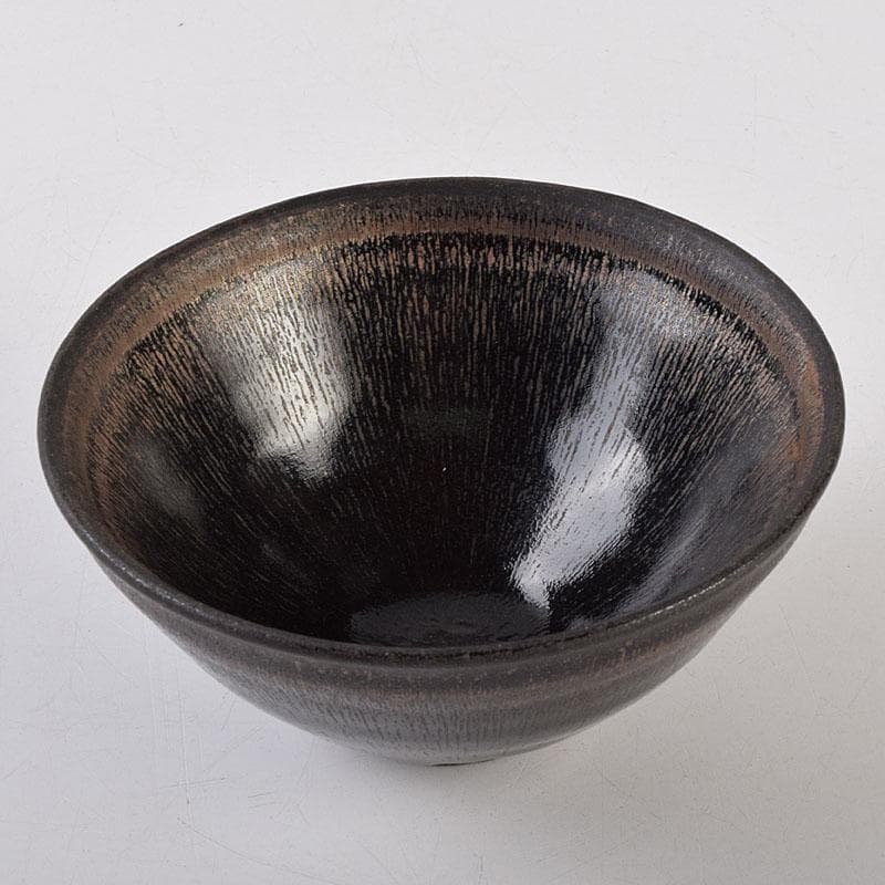 Duan osaka　中国　南宋　建窯　禾目天目茶碗　煎茶碗　V　8991