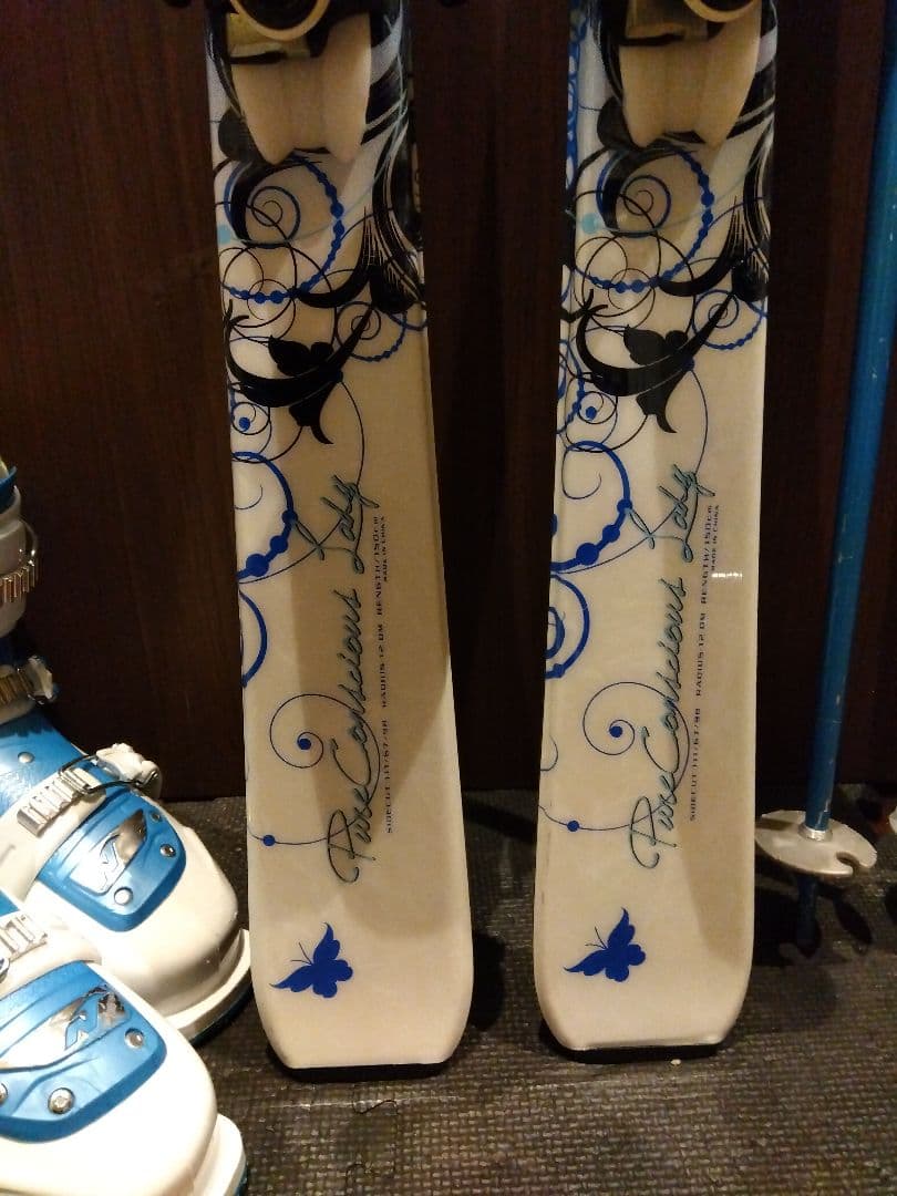 綺麗/PURECONSCIOUS/レディース用/スキーセット/メンテ・WAX済✔