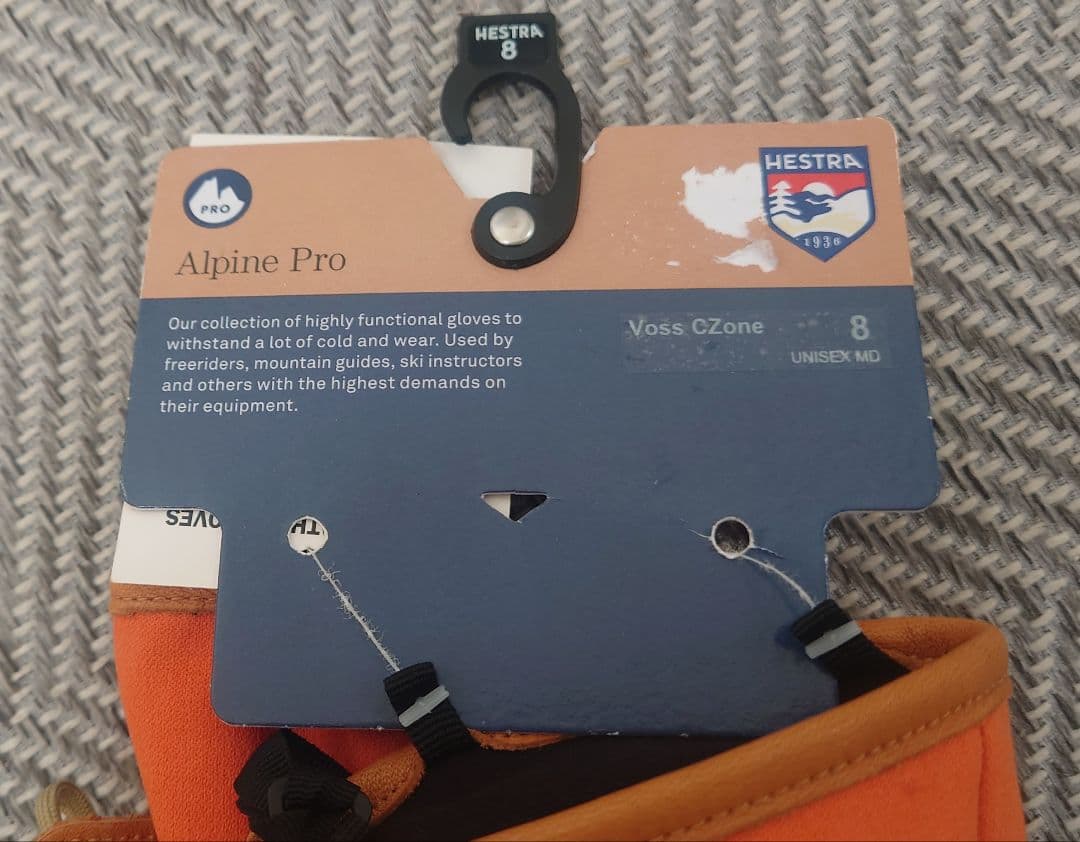 未使用品 HESTRA Voss Czone ヘストラ ヴォス シーゾーン 8