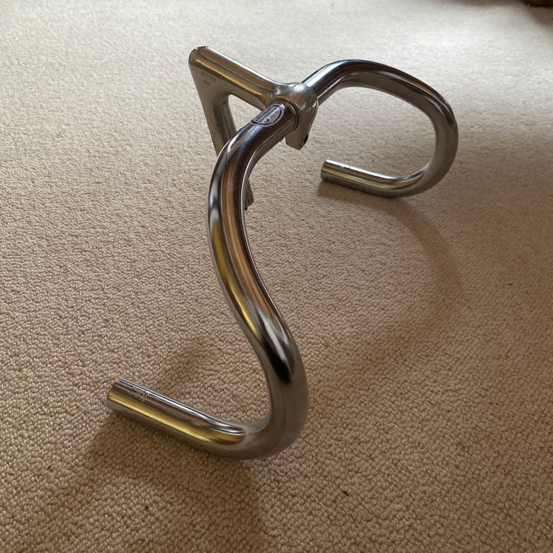 Nitto Perl スレッドステムとb125ドロップハンドル　njs ピスト