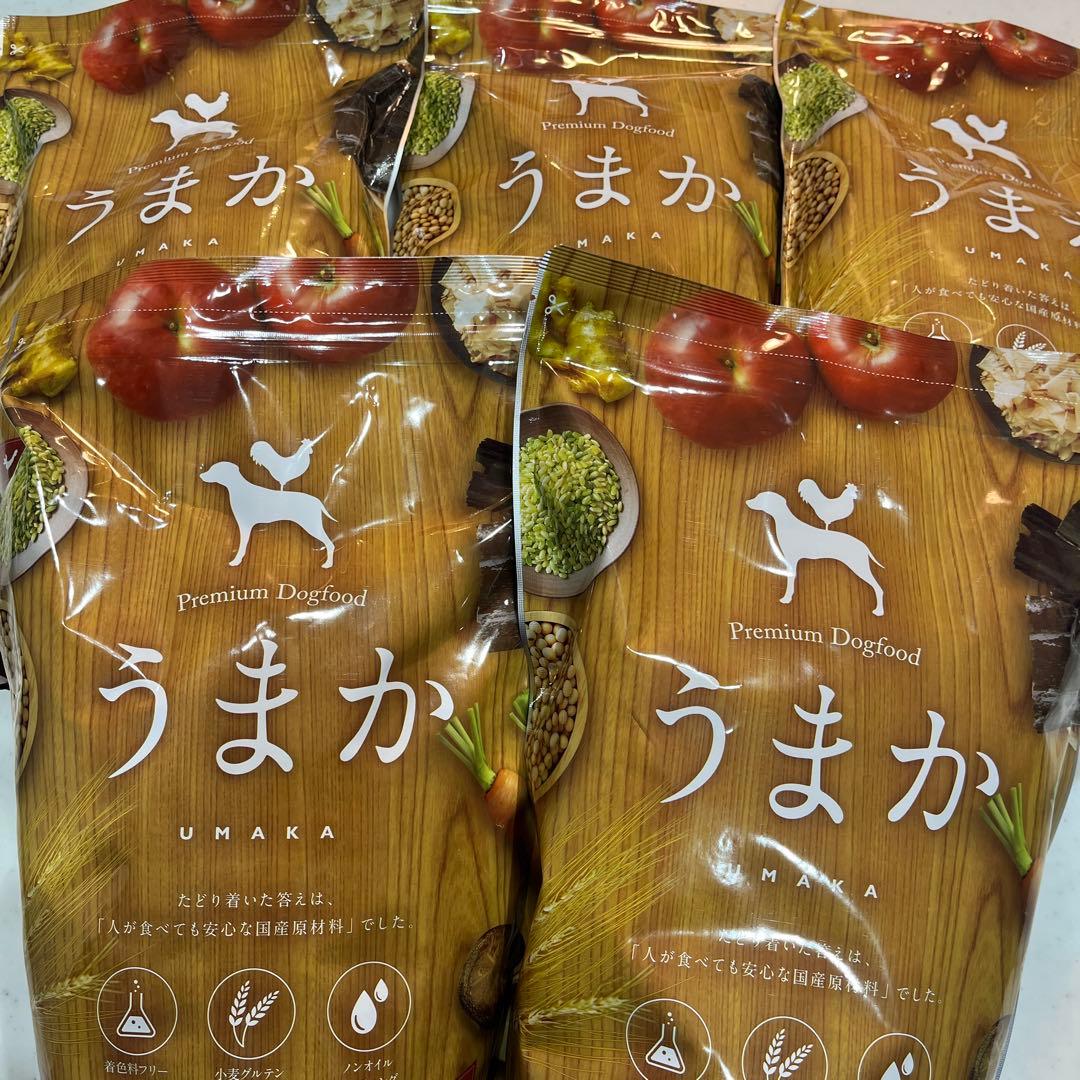 うまか ドッグフード 1.5kg✖️5袋