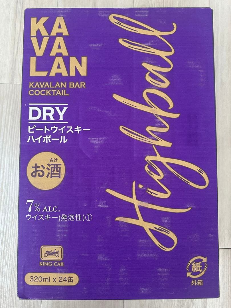 KAVALAN ハイボール 320ml x 24缶