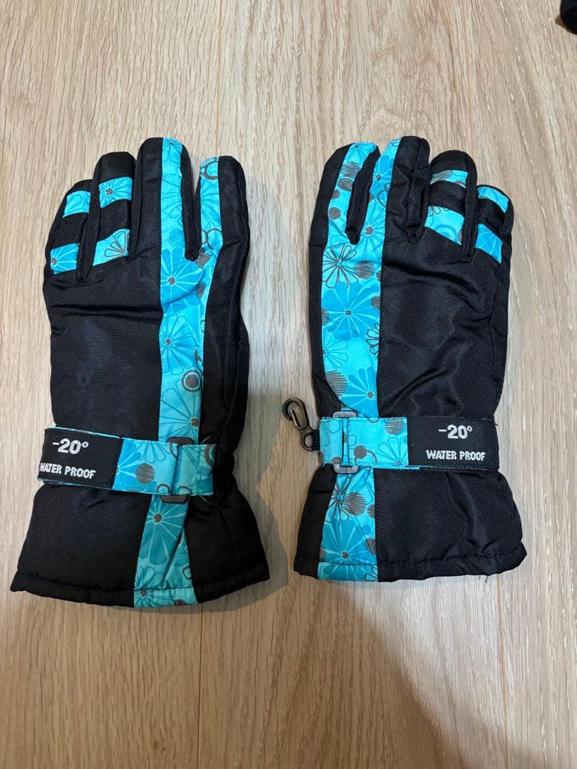 RÉSÉEDA スキーウェアセット140 ピンク　くつ下、ゴーグル、手袋セット