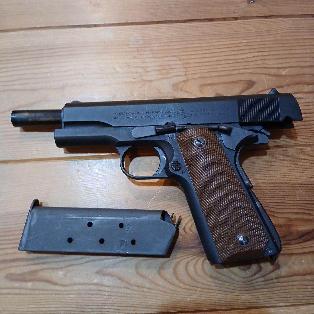 CAW M1911A1 プラスチックモデルガン 45Auto　CAW オリジナル