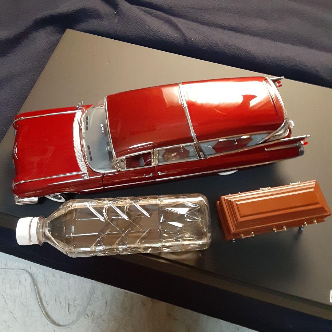 1959年型キャデラック霊柩車ミニカー 棺桶付き廃盤希少1/12sizu