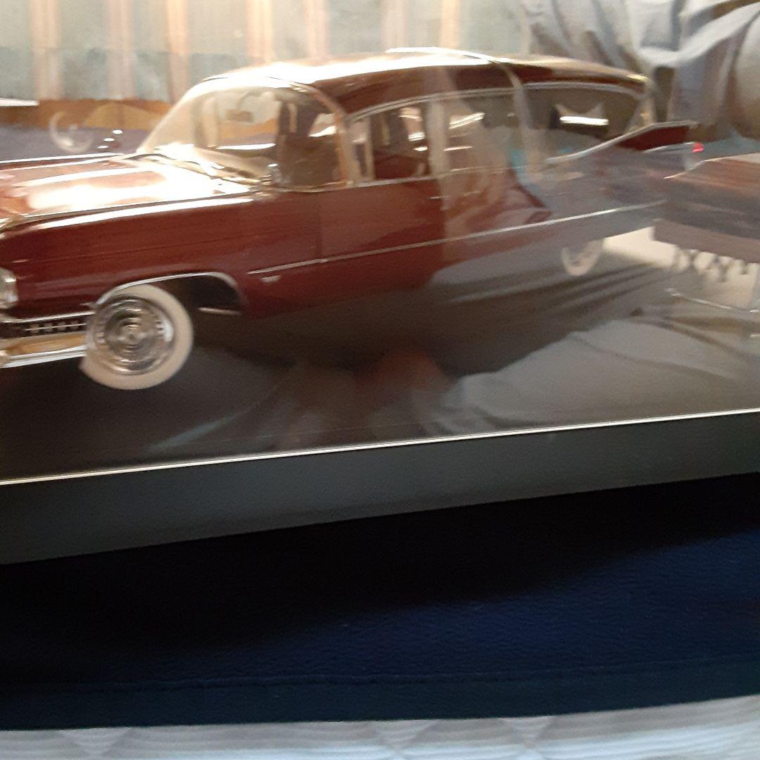 1959年型キャデラック霊柩車ミニカー 棺桶付き廃盤希少1/12sizu