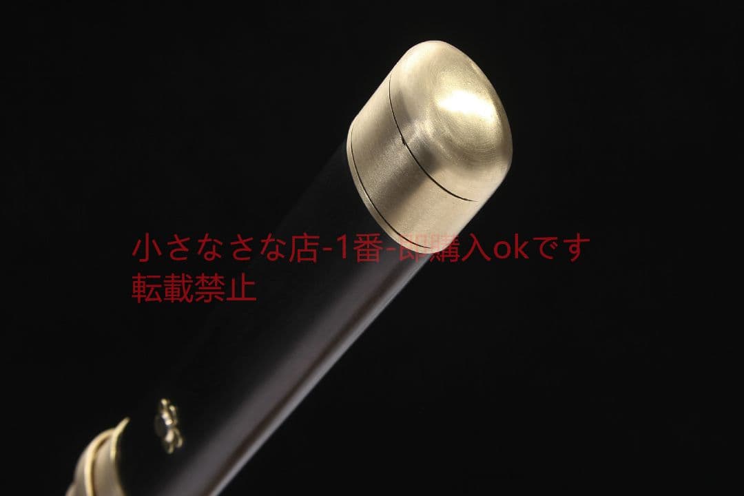 墨眉唐横刀環初金  古兵器 武具 刀装具 日本刀 模造刀 居合刀