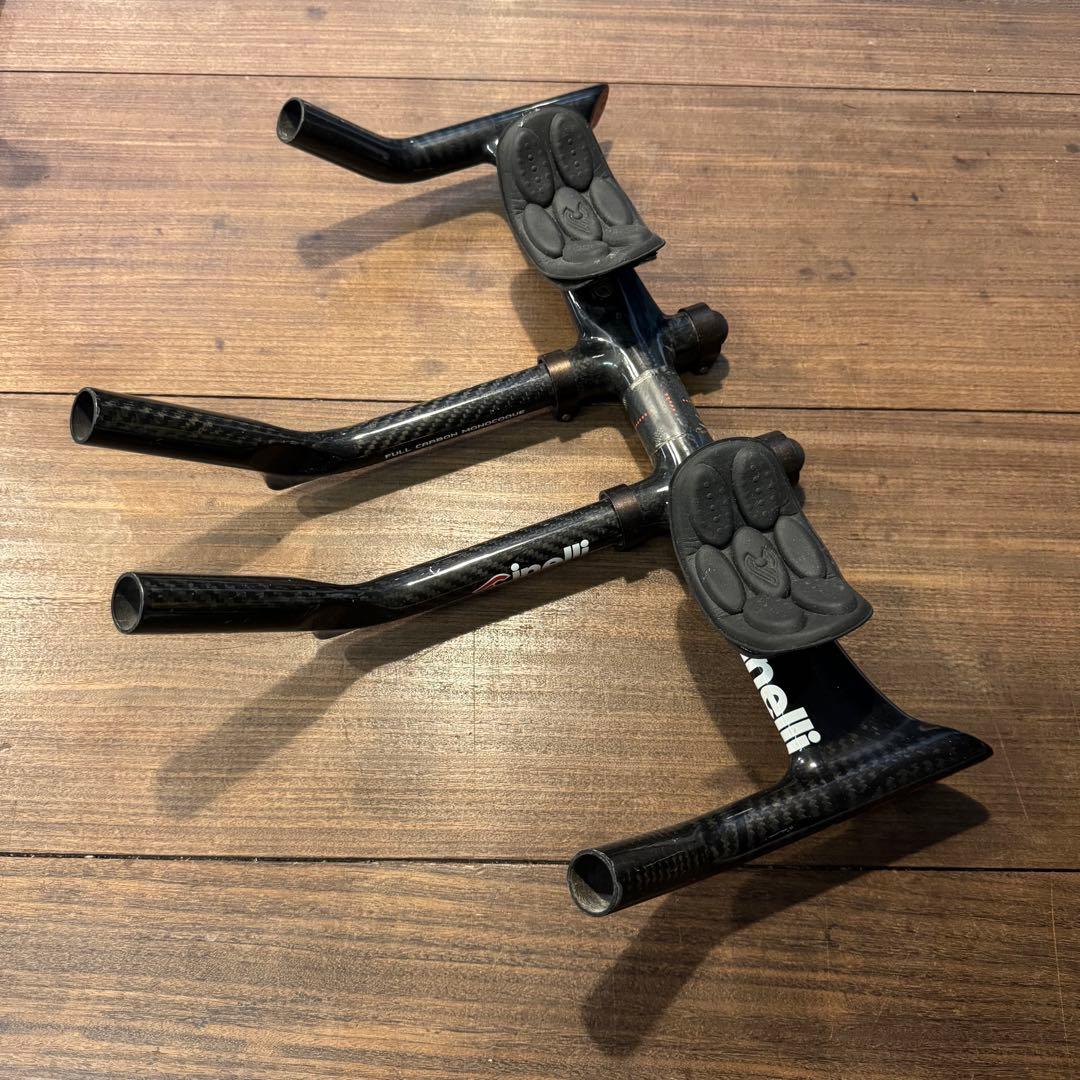 cinelli カーボン　ハンドル　TTバー　エアロバー