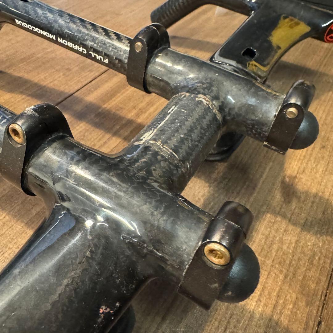 cinelli カーボン　ハンドル　TTバー　エアロバー