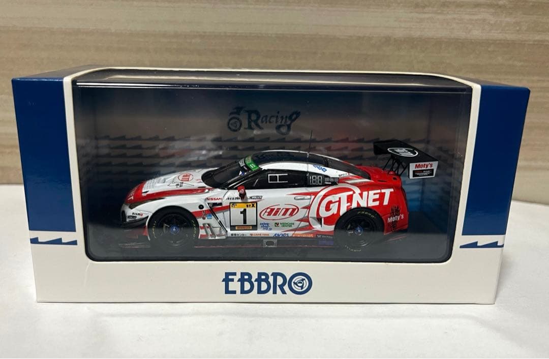 エブロ 1/43 GTNET GT3 GT-R スーパー耐久 富士24H #1