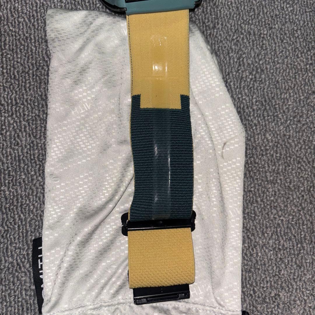 Smith スノーゴーグル ミラーレンズ グリーンフレーム