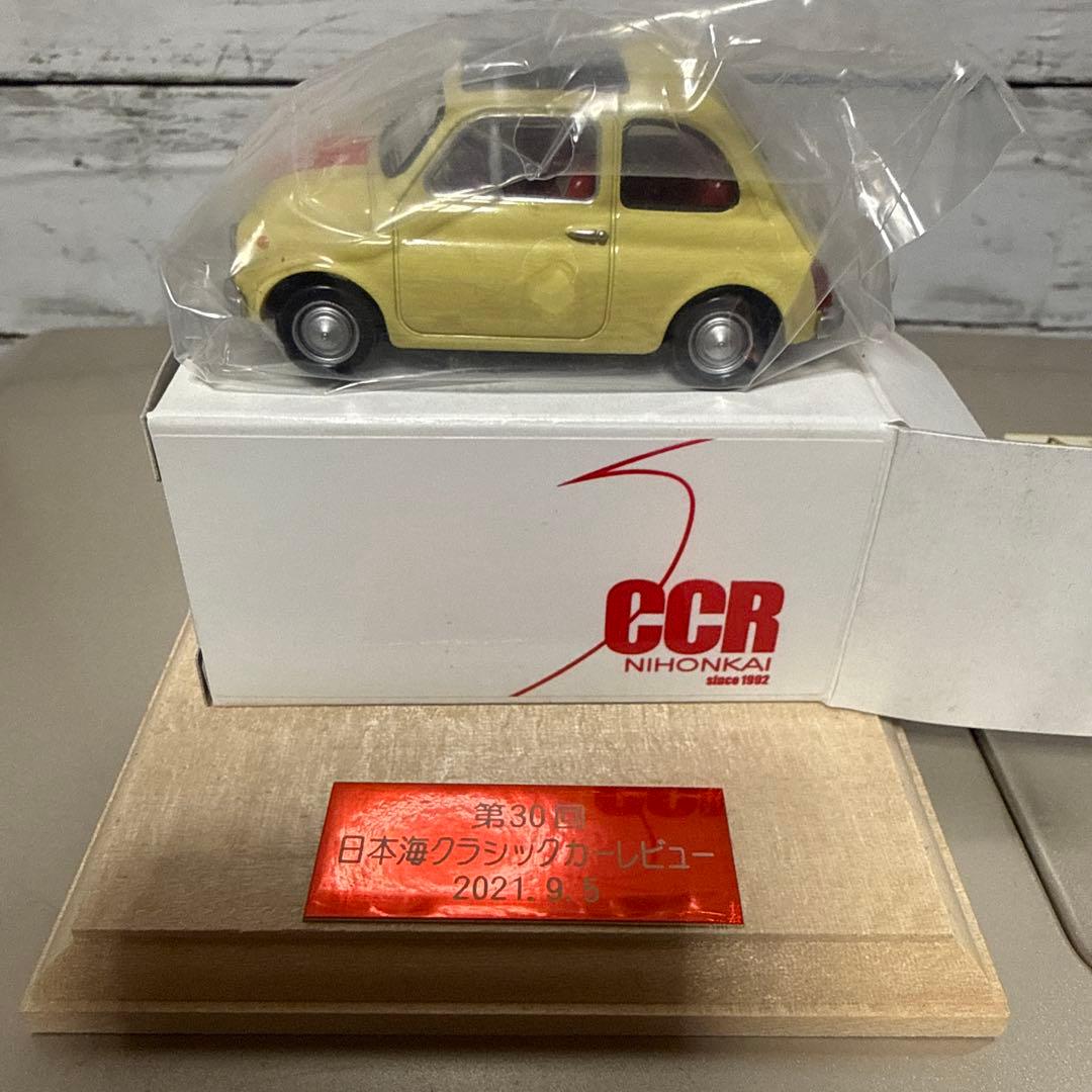 CCR フィアット500F TOMY 糸魚川 クラシックカーフェスティバル 希少