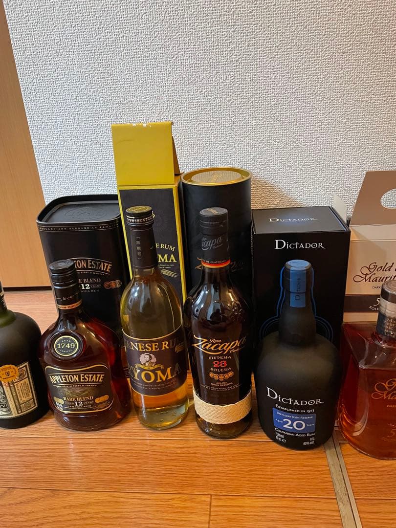 d*e様 ラム酒8本セット