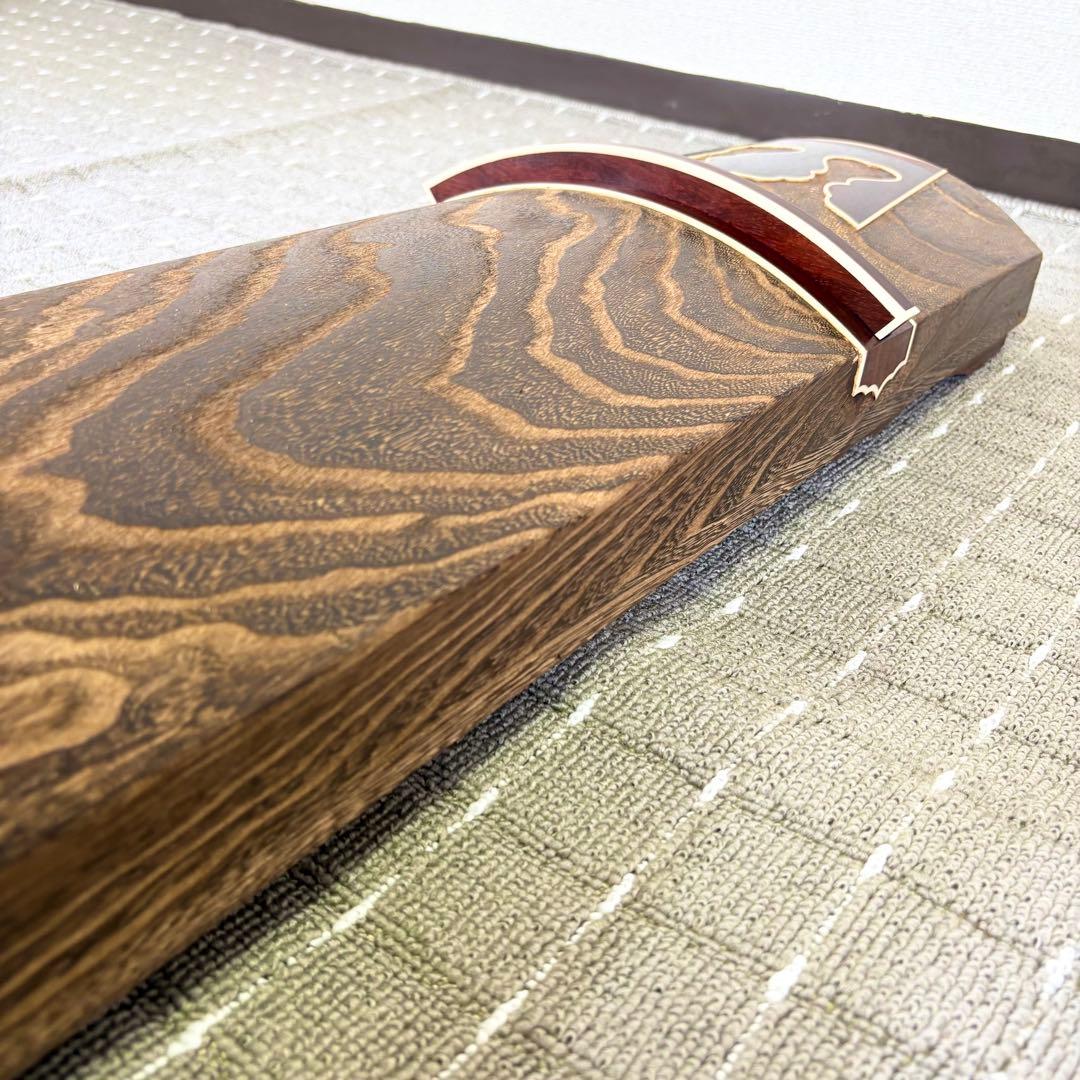 新品未使用 お琴 フルセット付属品付 上角すだれ彫 定価35万円相当 糸張り込