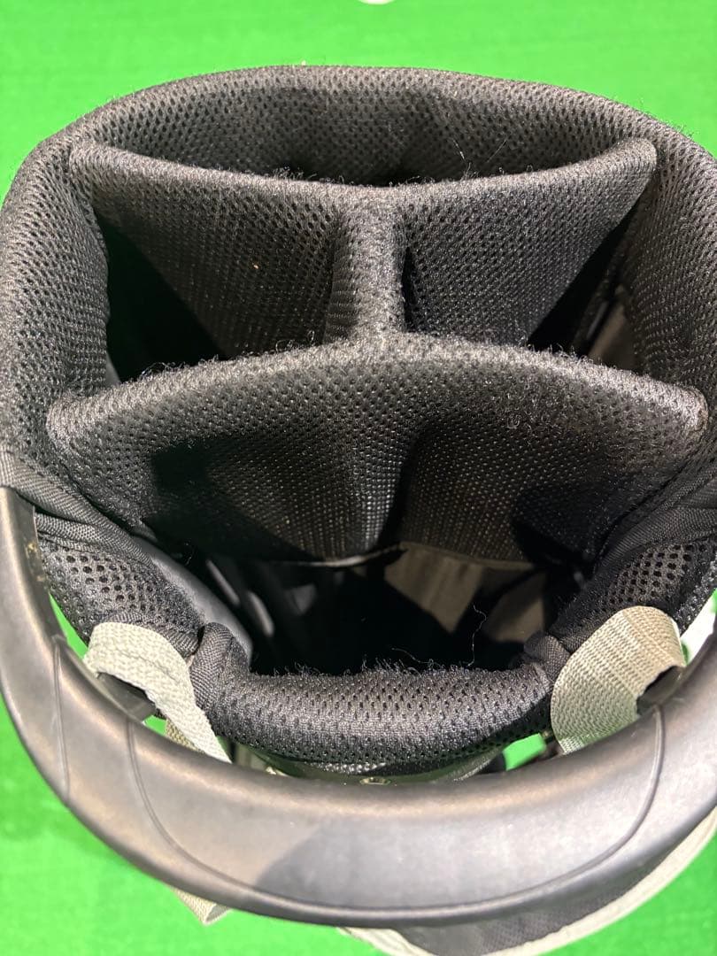 アディダス　ゴルフバッグ スタンド付き　ブラック