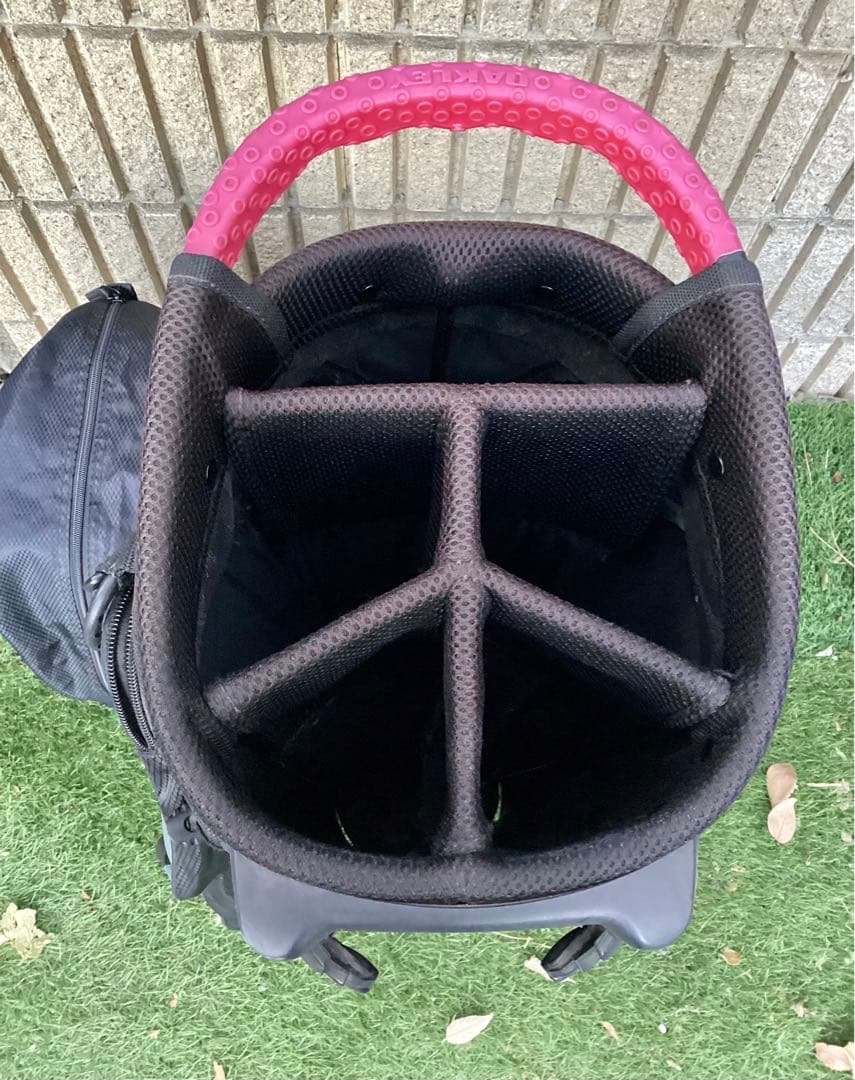 OAKLEY オークリーレッドコードスタンドキャディバッグ