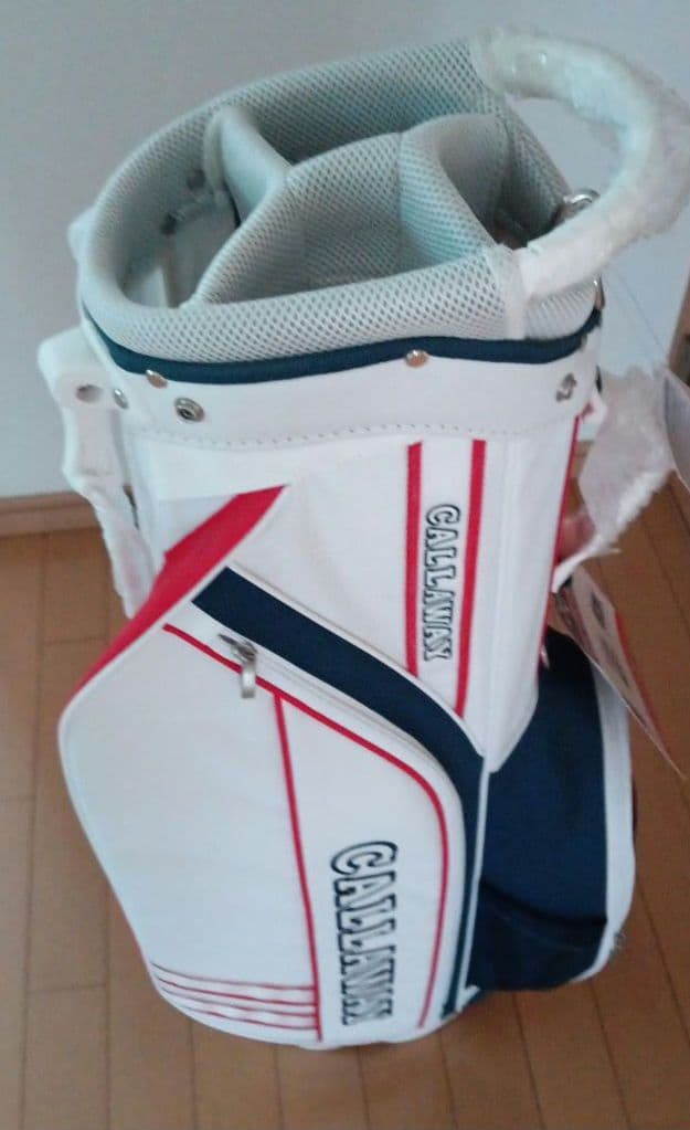 Callaway スタンドバッグ ホワイト・レッド・ネイビー