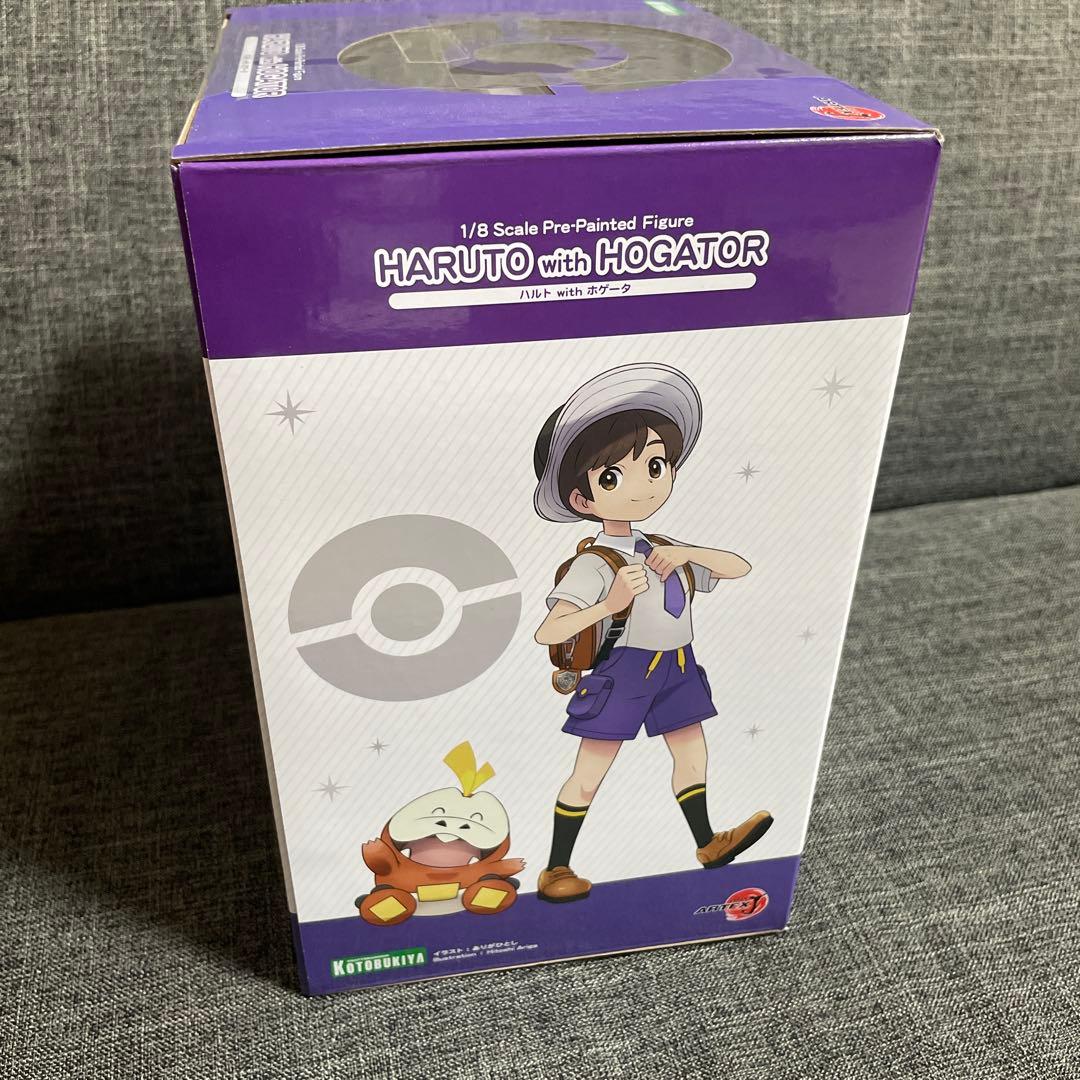 ハルト with ホゲータ フィギュア　ポケモン　ポケットモンスター　コトブキヤ