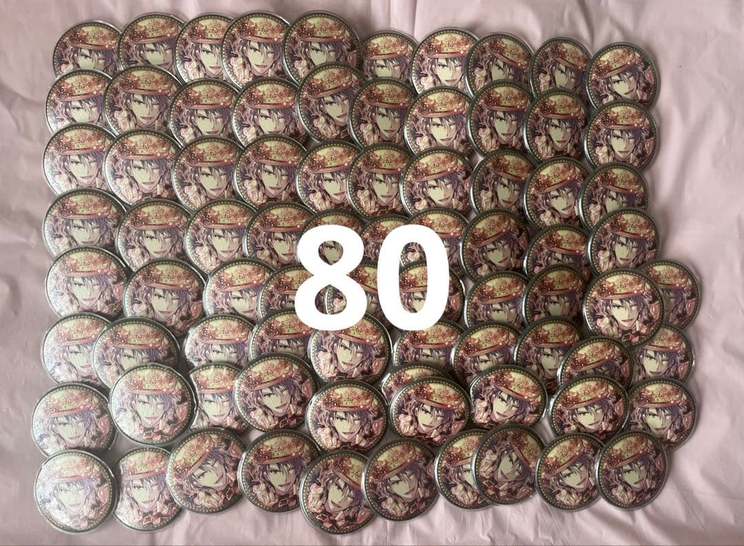 アイナナ 八乙女 楽 缶バッジ 5th 5周年 80個 まとめ売り