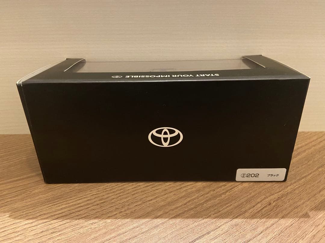 1/30 トヨタ　新型ヴェルファイア　カラーサンプル　非売品　ミニカー　ブラック