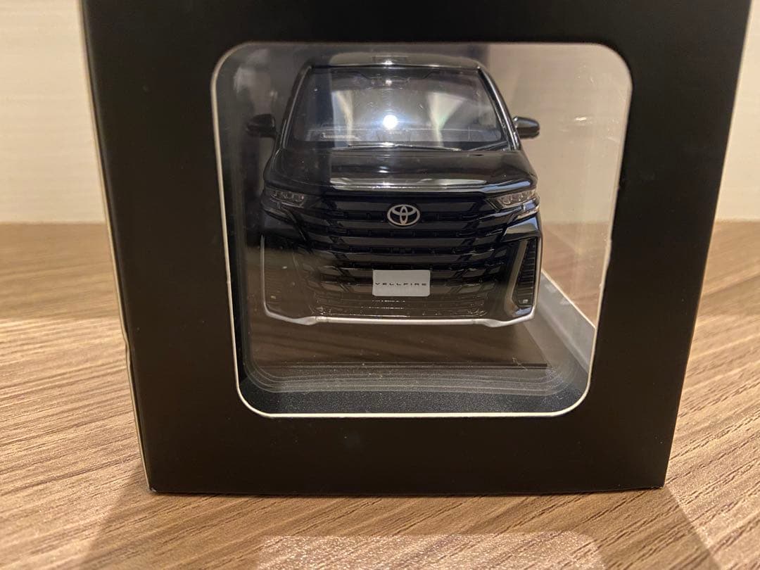 1/30 トヨタ　新型ヴェルファイア　カラーサンプル　非売品　ミニカー　ブラック