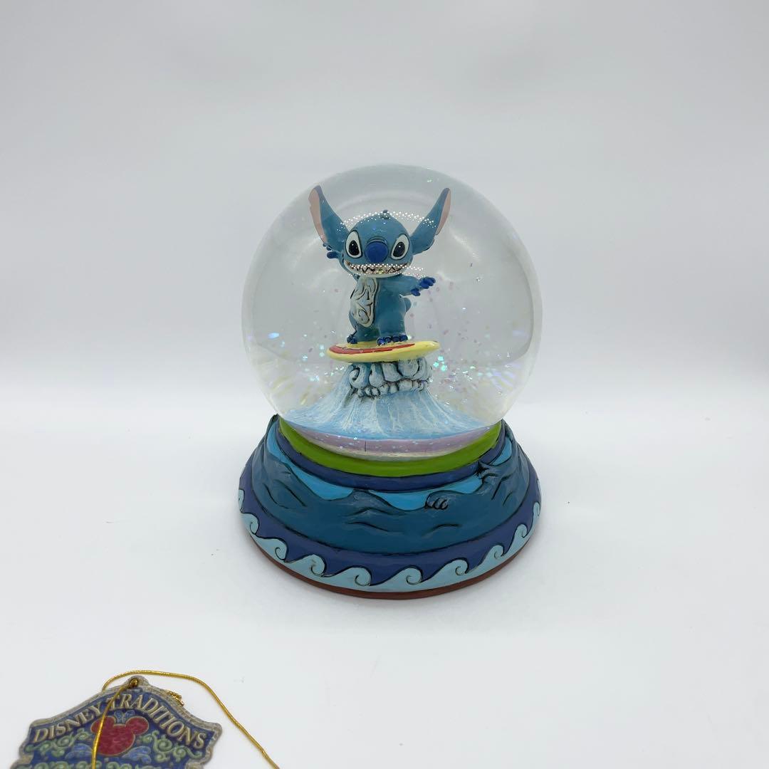 ディズニートラディション　スティッチ　スノードーム