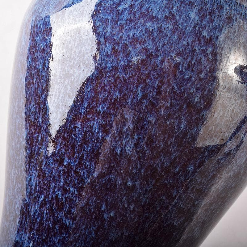 中国　大清康熙年製　海鼠釉瓶　M　R8741B