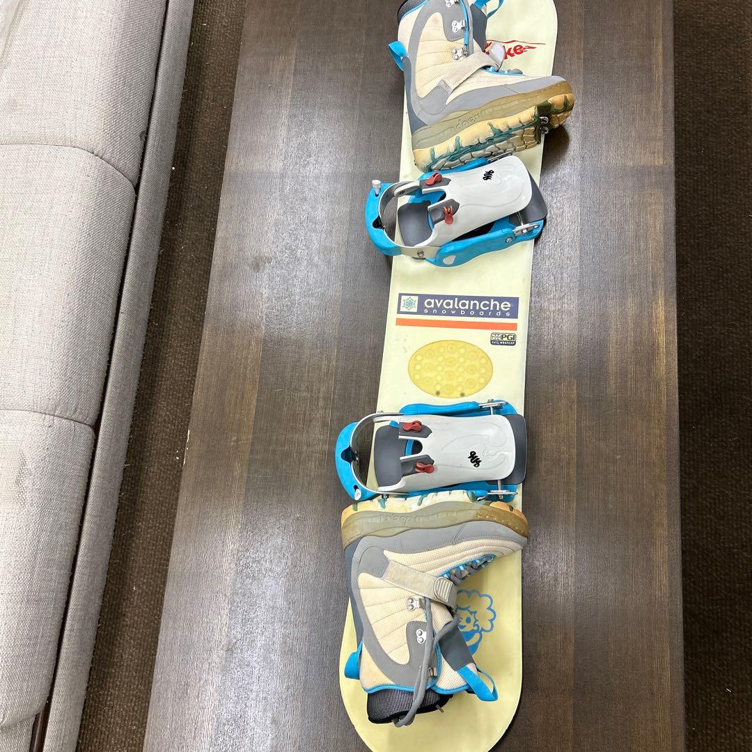 モ*ン様 KIDS★ステップオン★スノーボード&ブーツセット140状態不明【格安