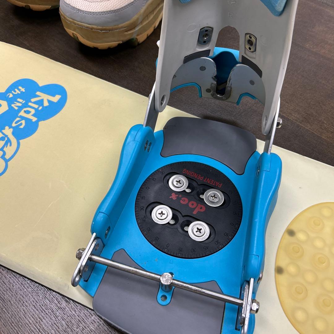 モ*ン様 KIDS★ステップオン★スノーボード&ブーツセット140状態不明【格安