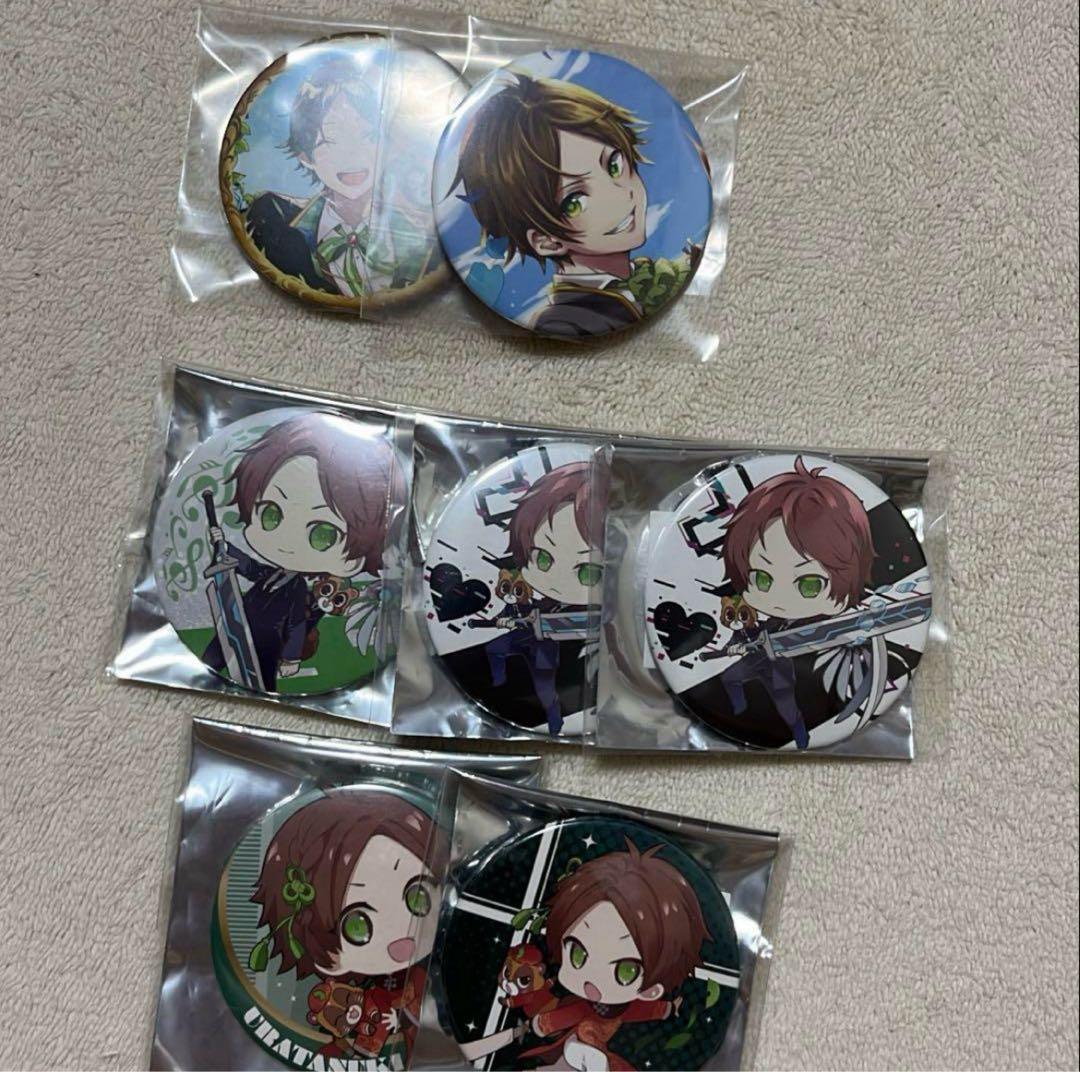 浦島坂田船 うらたぬきさん 缶バッジ・フォトカード・グッズセット