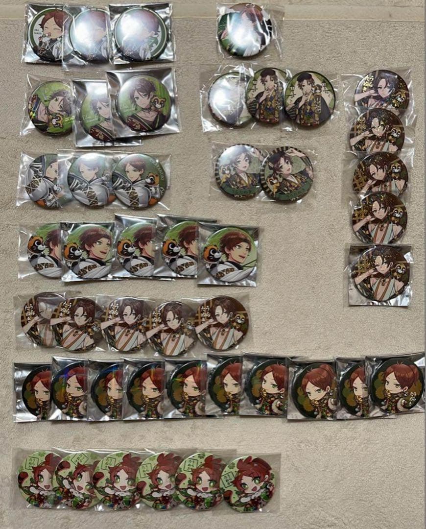 浦島坂田船 うらたぬきさん 缶バッジ・フォトカード・グッズセット