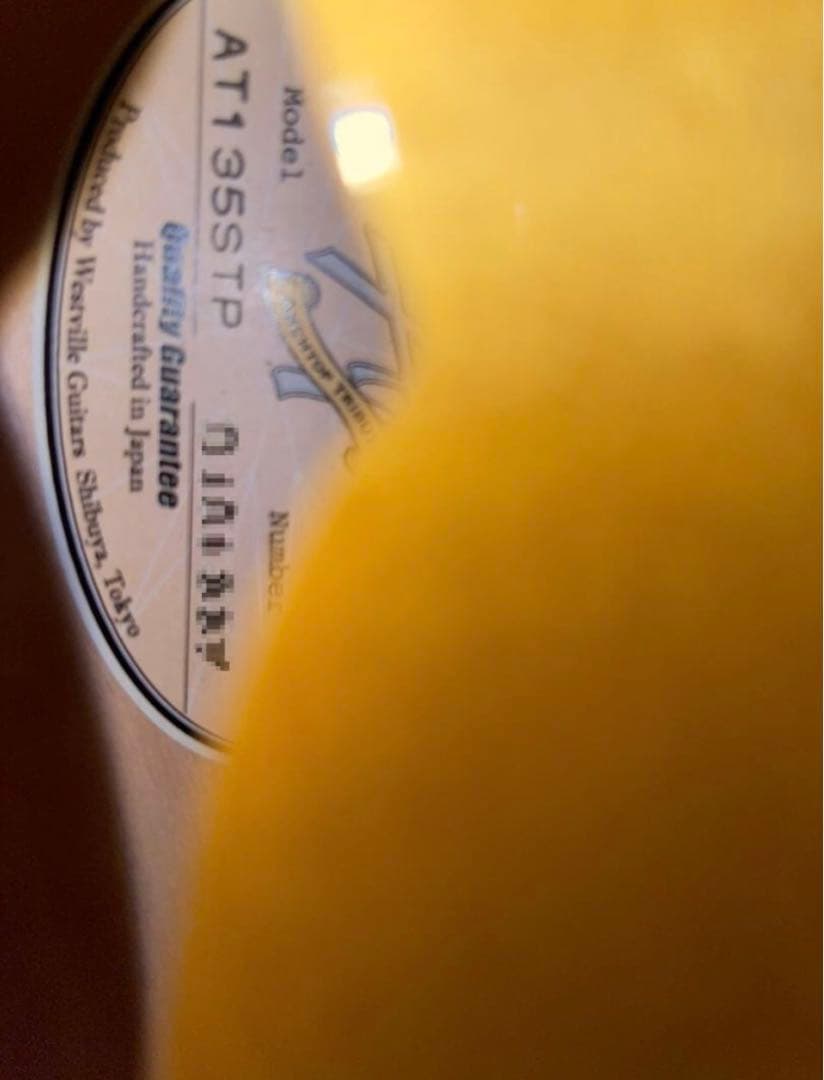 AT135STP セミアコ ギター