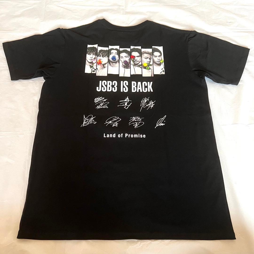 JSB3 IS BACK フォトTシャツ/BLACK Lサイズ