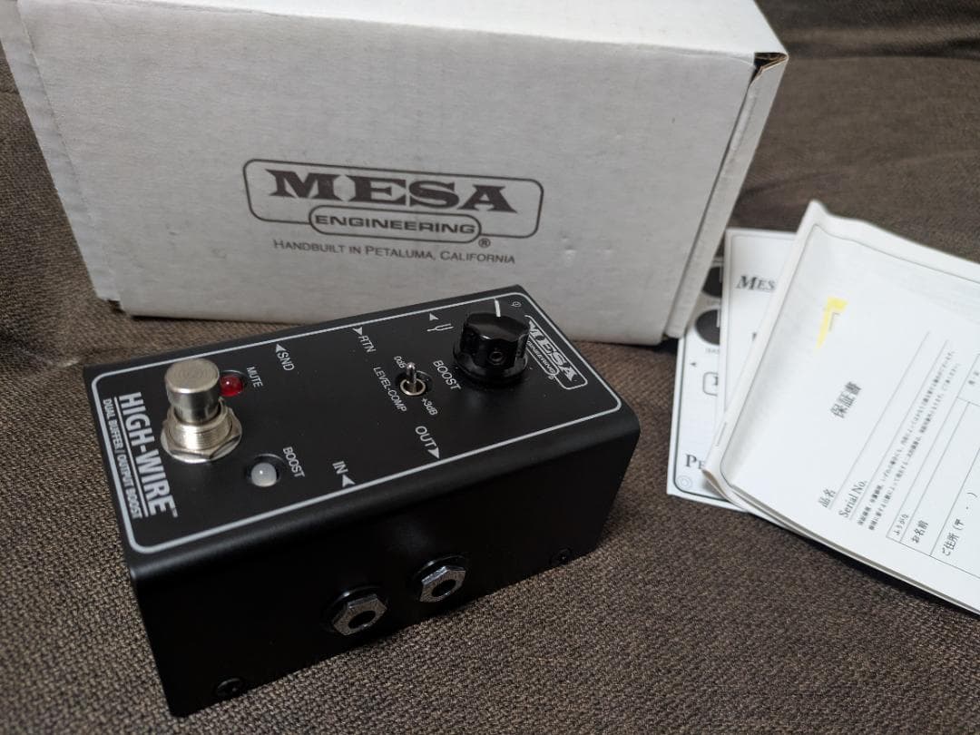 ギター MESA/BOOGIE HIGH-WIRE DUAL BUFFER