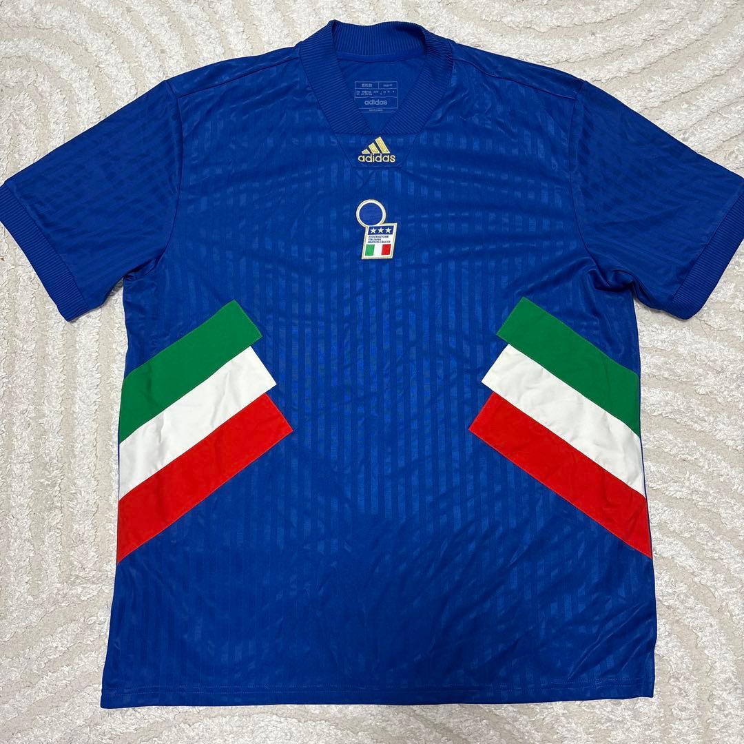 2875 イタリア　ゲームシャツ　ユニフォーム　サッカー　サイズ XL