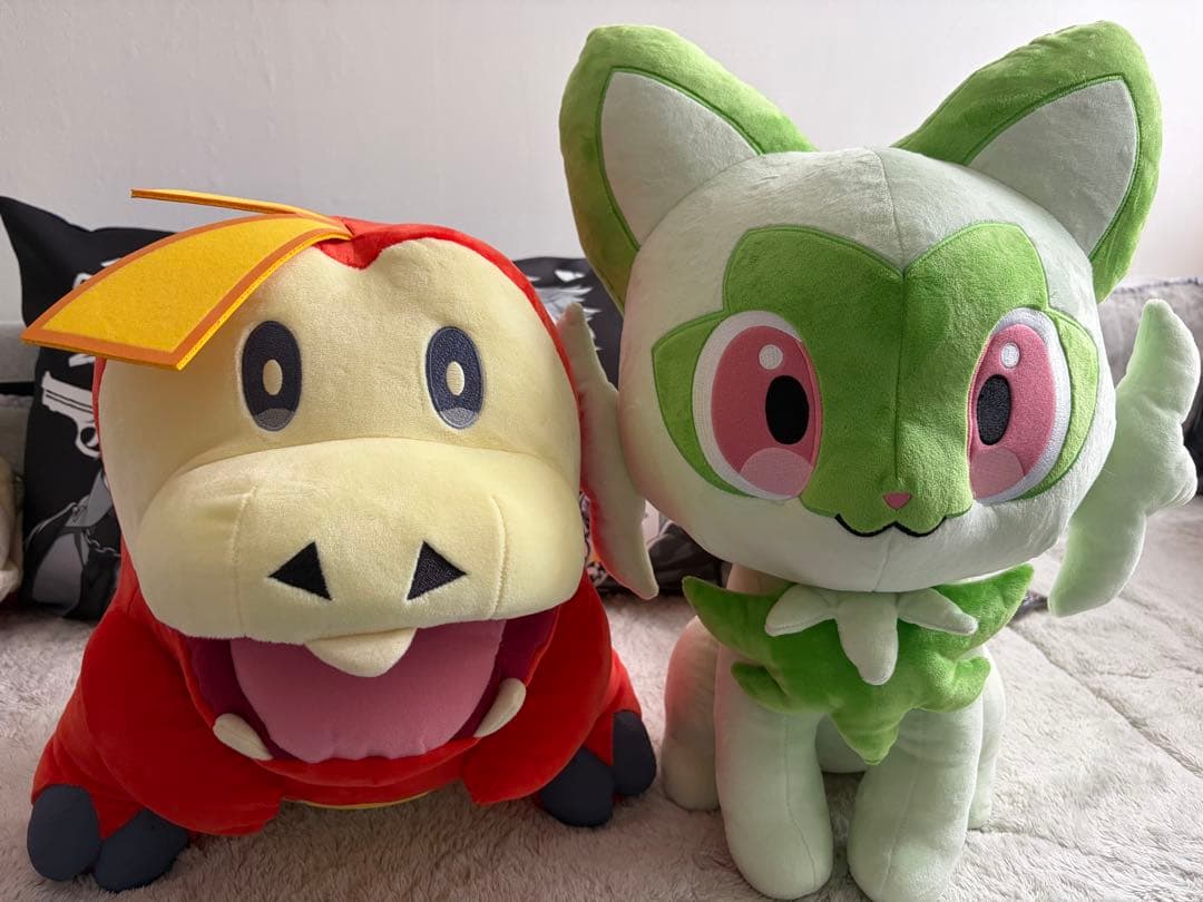 ポケットモンスター ポケモン ポケセン 等身大 ぬいぐるみ ニャオハ　ホゲータ