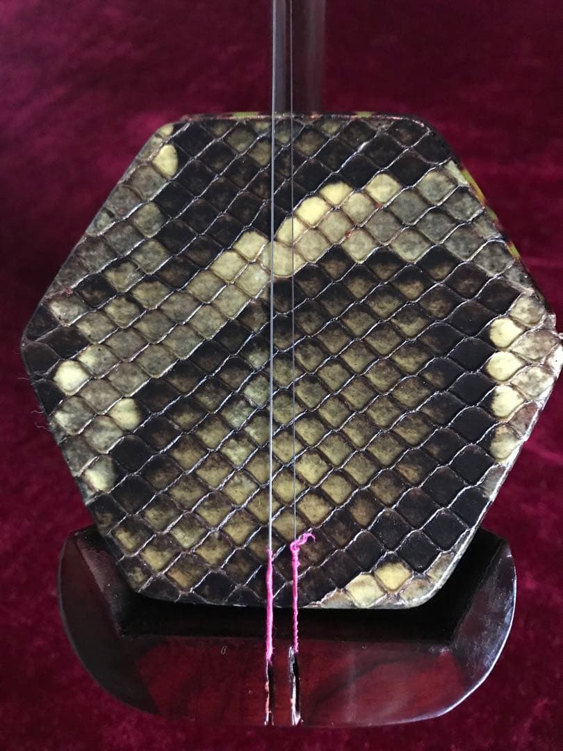 格安・二胡★紫檀精品★錦蛇皮★万菊根二胡製作★十年保証★二胡必需品揃い