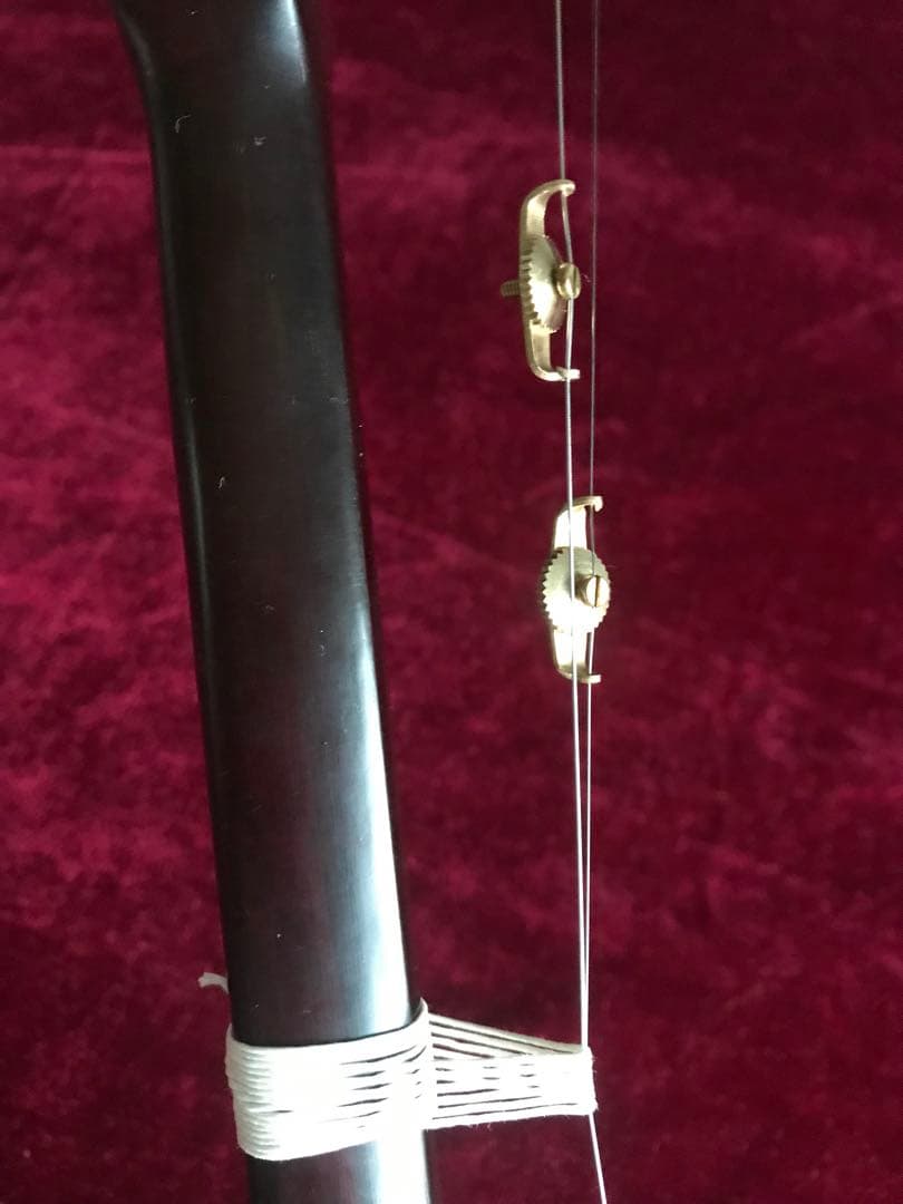 格安・二胡★紫檀精品★錦蛇皮★万菊根二胡製作★十年保証★二胡必需品揃い