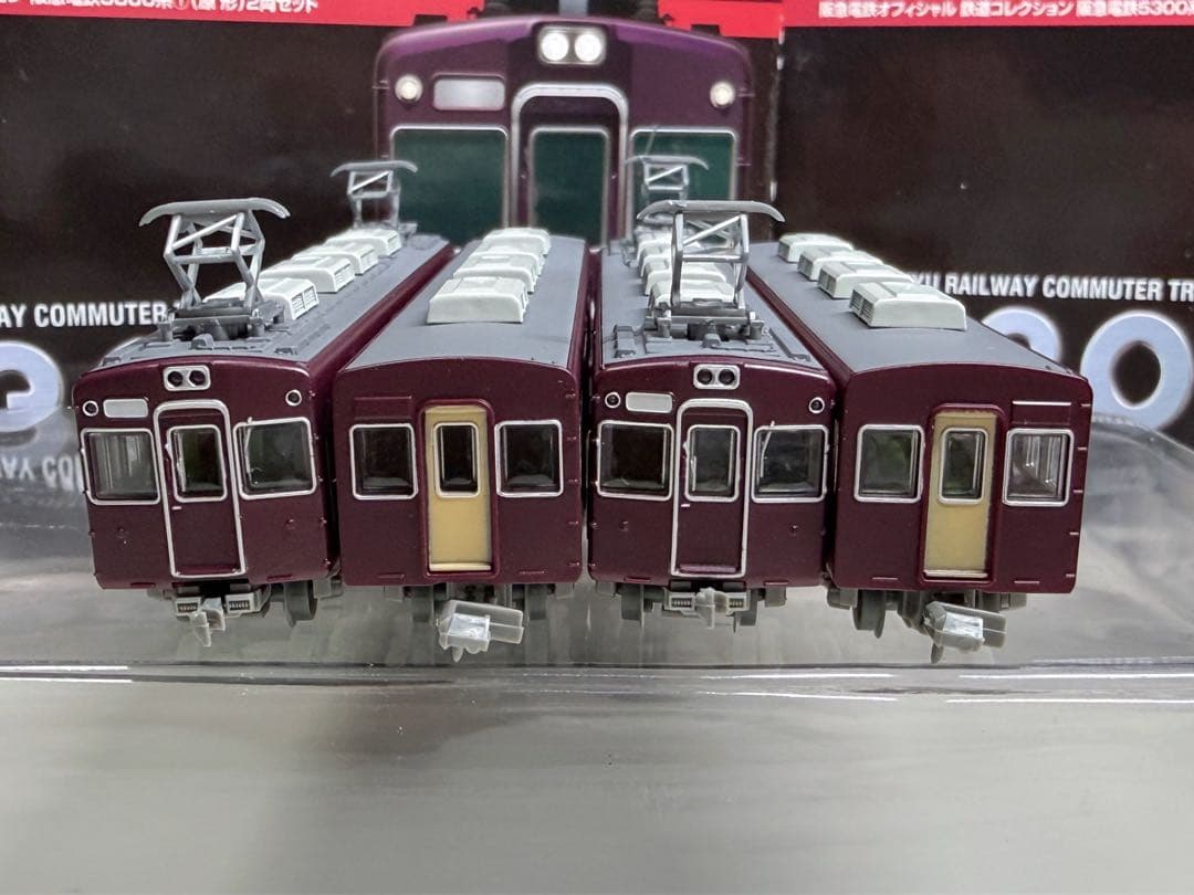 鉄コレ阪急5300系原形2両セット×2箱