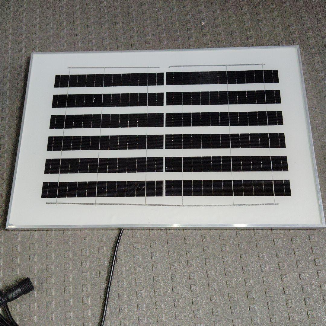 値下げ　太陽電池パネル付LED 照明　1