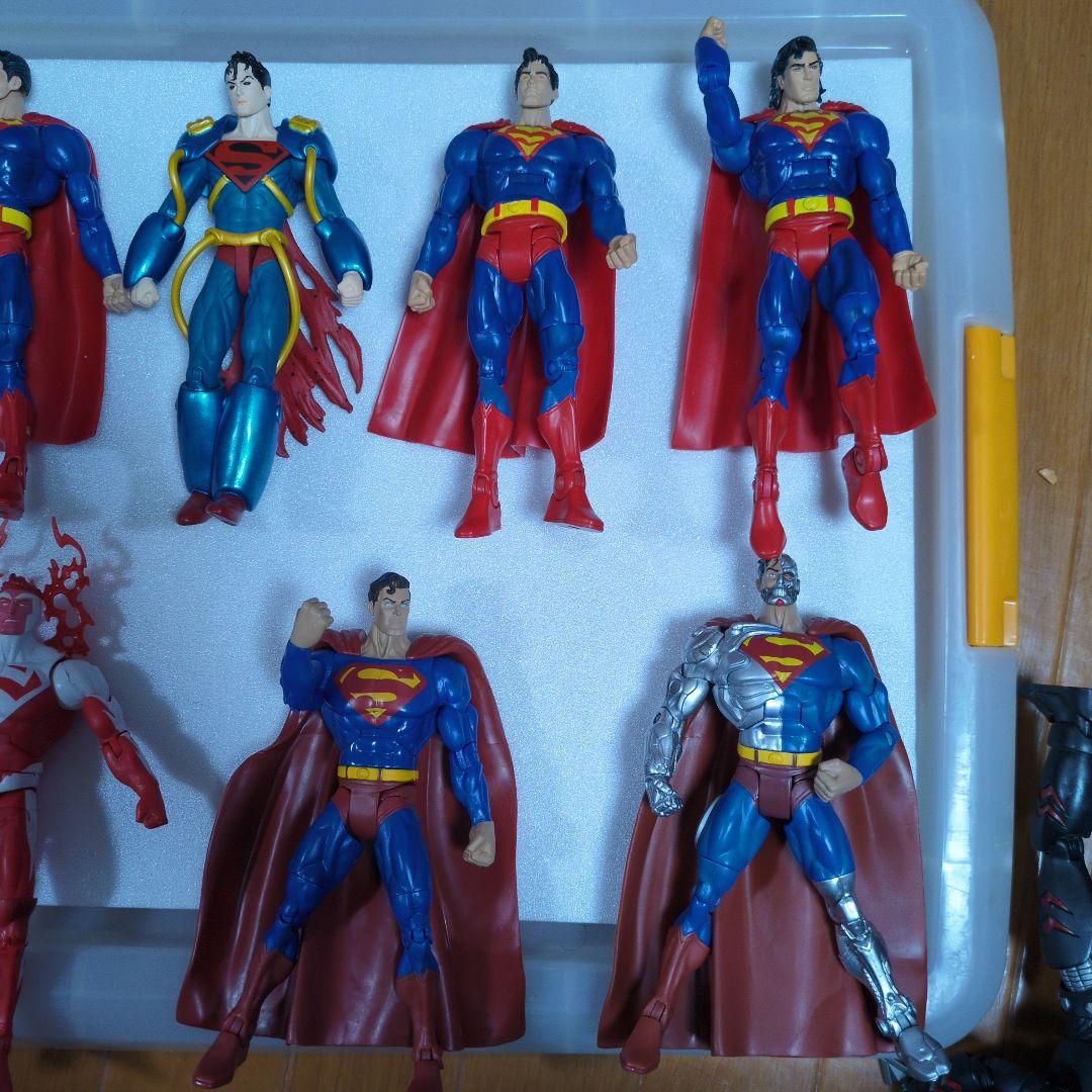 DC UNIVERSE スーパーマン フィギュア 16体セット