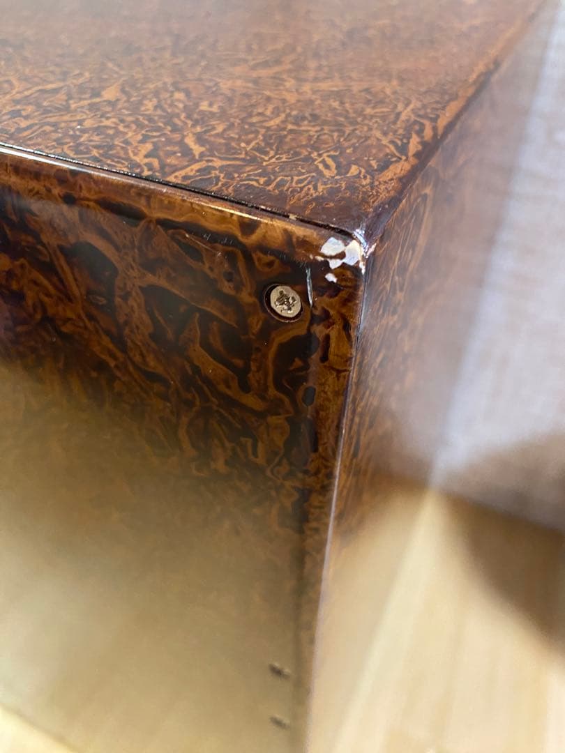 【ジャンク】 Pearl パール カホン (ケース付き)