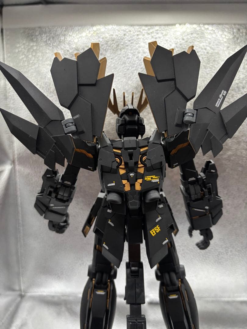u*e様 ＭＧ 1/100 ユニコーンガンダム2号機 バンシィ・ノルン 塗装済み
